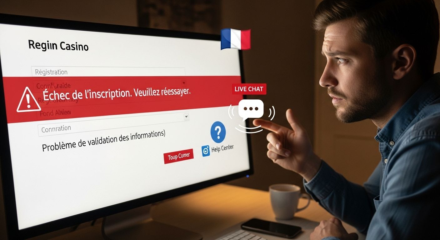 Dépannage des problèmes d'enregistrement verify casino account